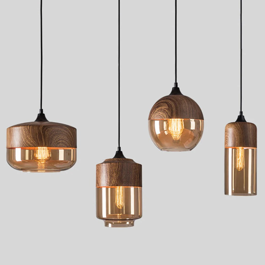 Scandinavische Glazen Hanglamp