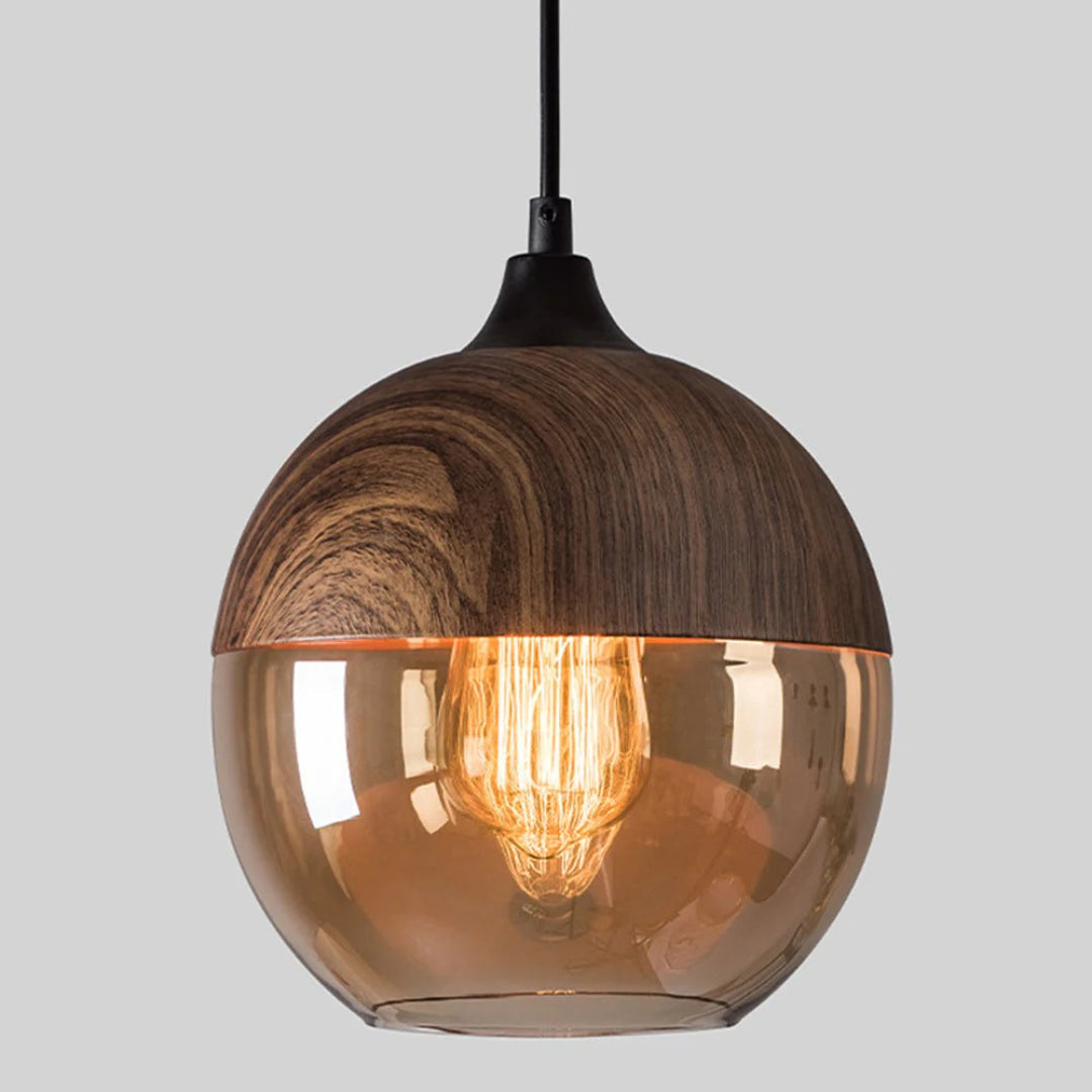 Scandinavische Glazen Hanglamp