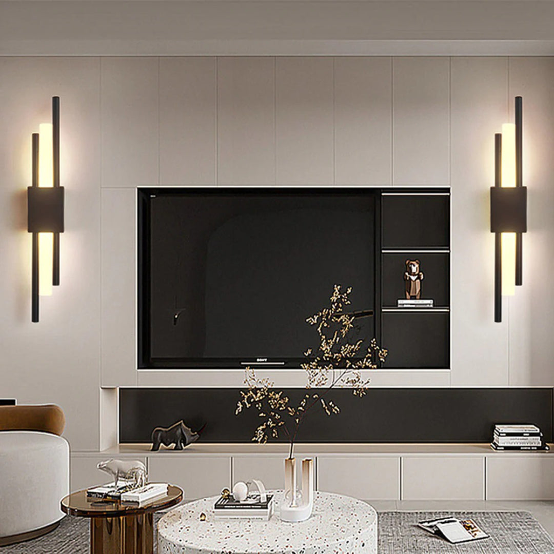 Minimalistische LED Wandlamp