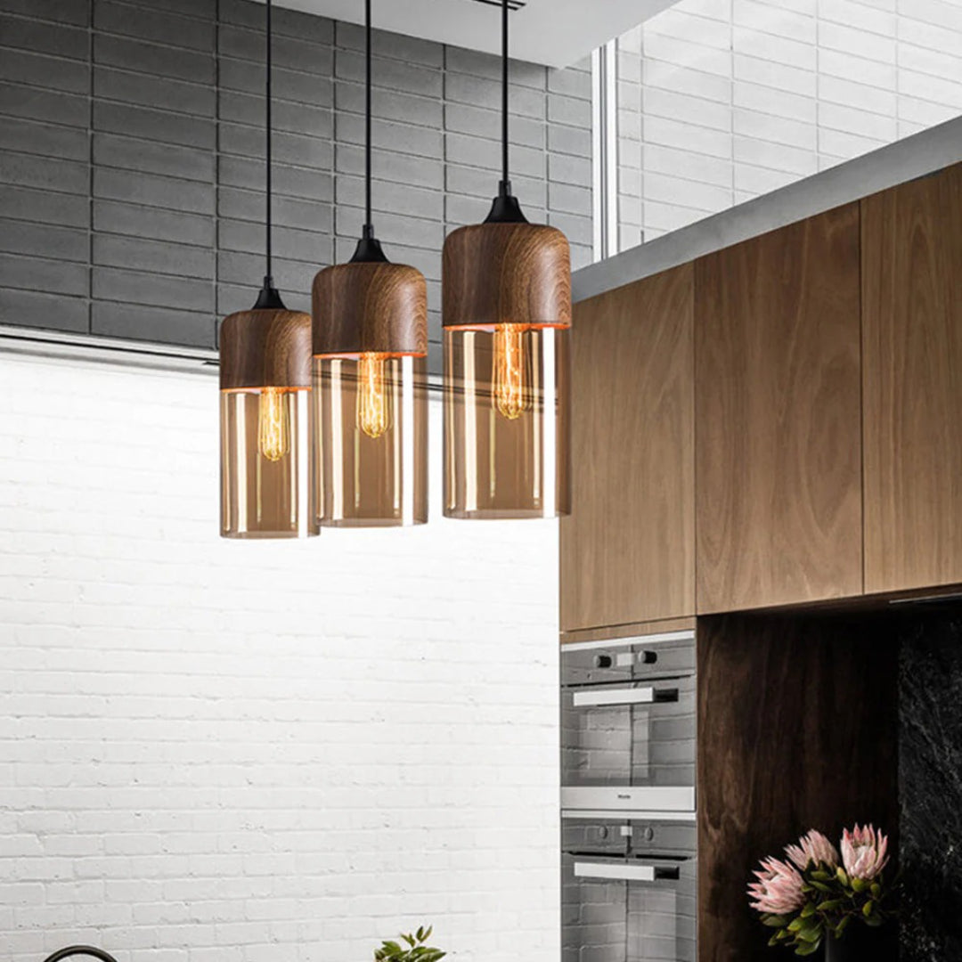 Scandinavische Glazen Hanglamp