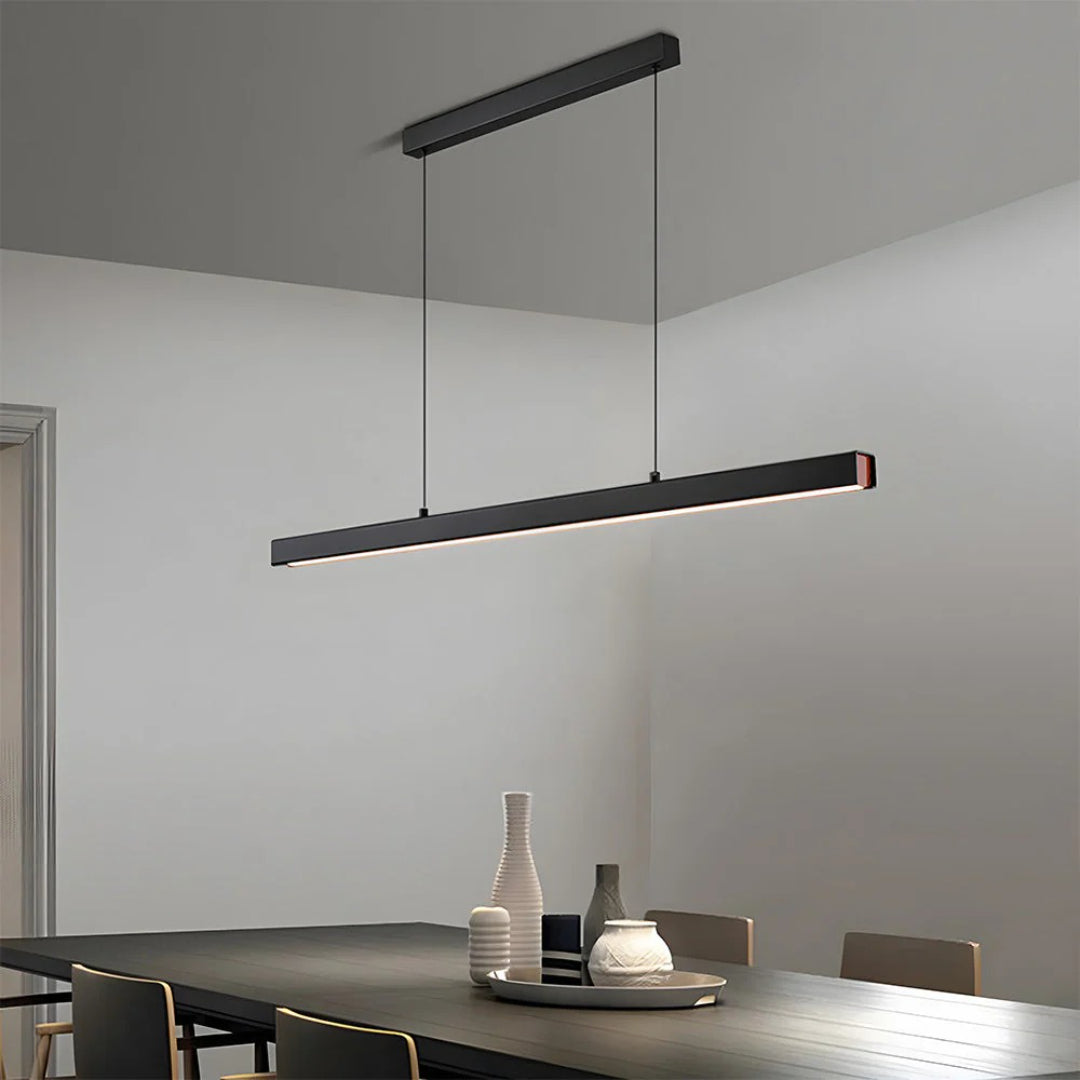 Lineaire LED metalen hanglamp