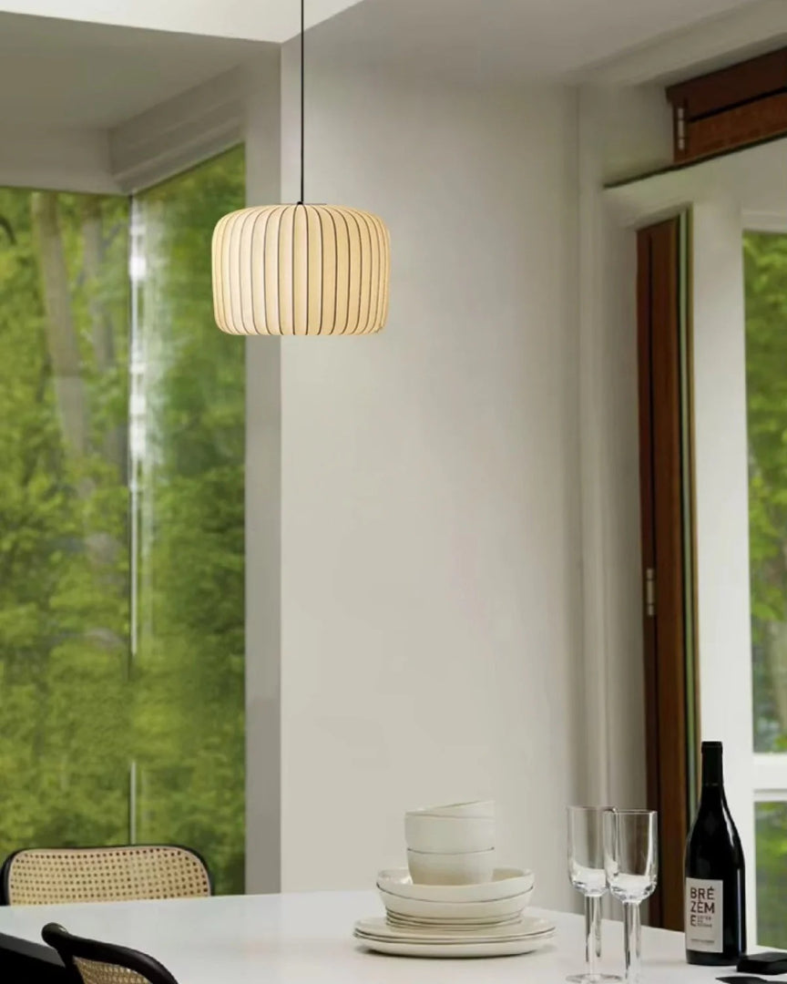 Scandinavische stoffen hanglamp