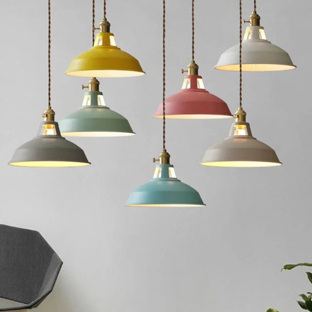 Industriële Metalen Hanglamp