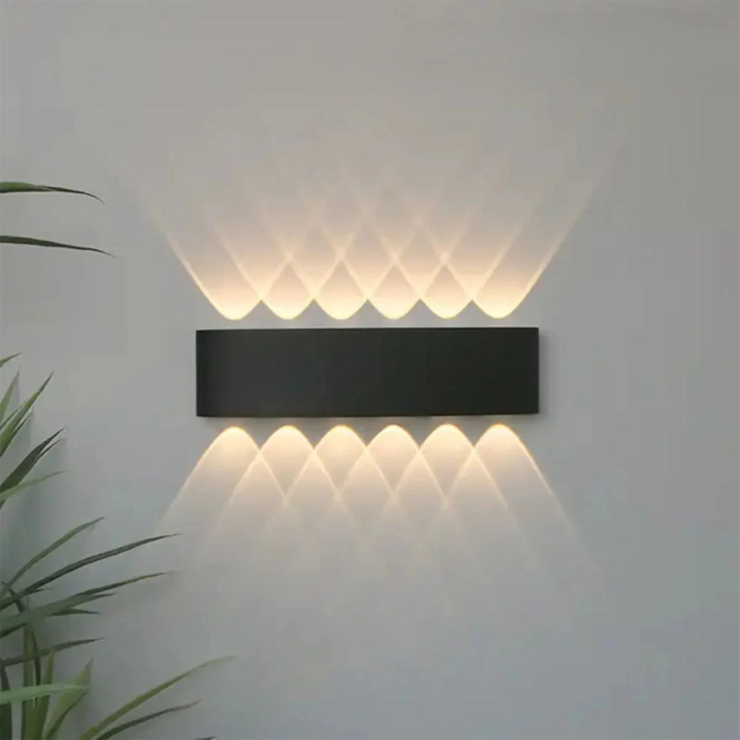 Minimalistische Metalen Wandlamp