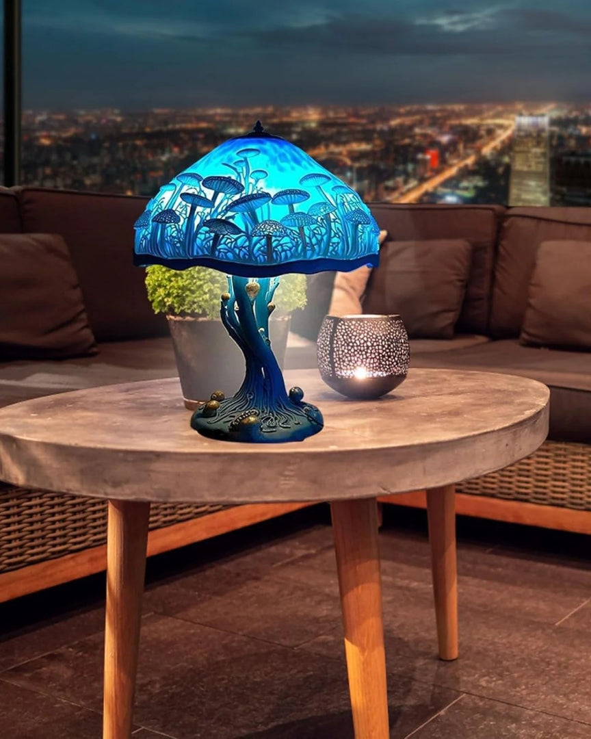 Bohemian hars tafellamp