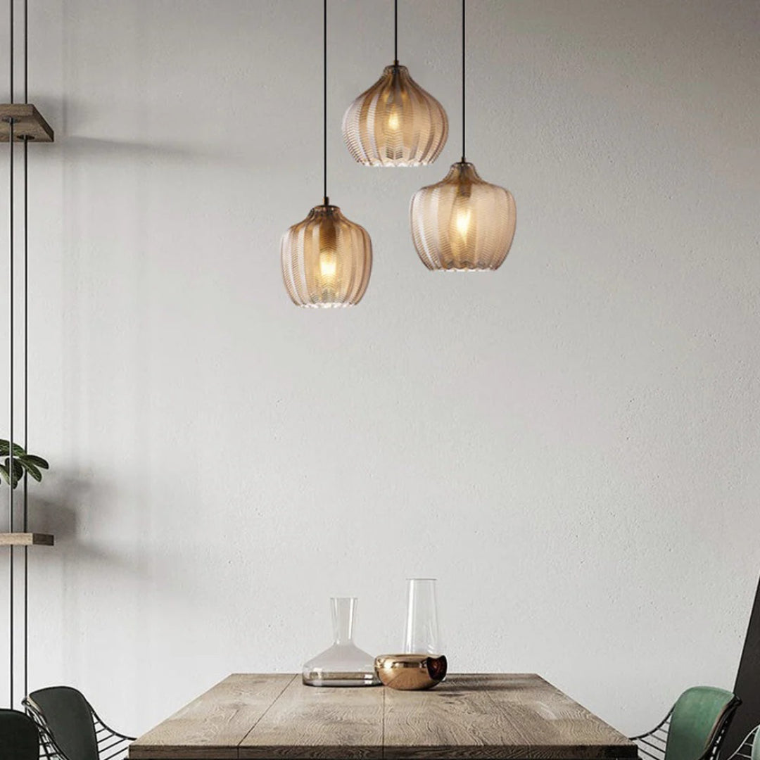 Geweven Glazen Hanglamp
