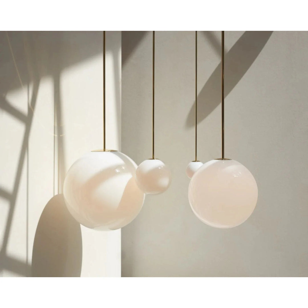 Minimalistische Ronde Glazen Hanglamp