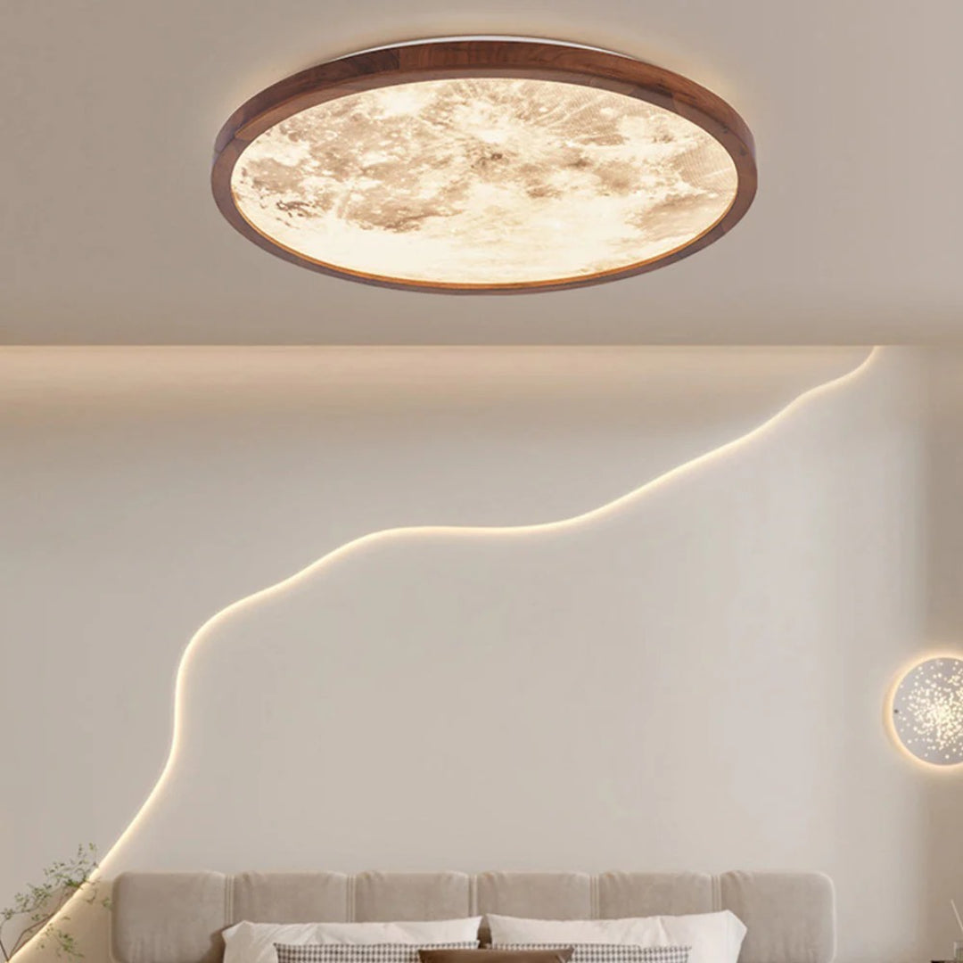 Moderne Moon LED Plafondlamp