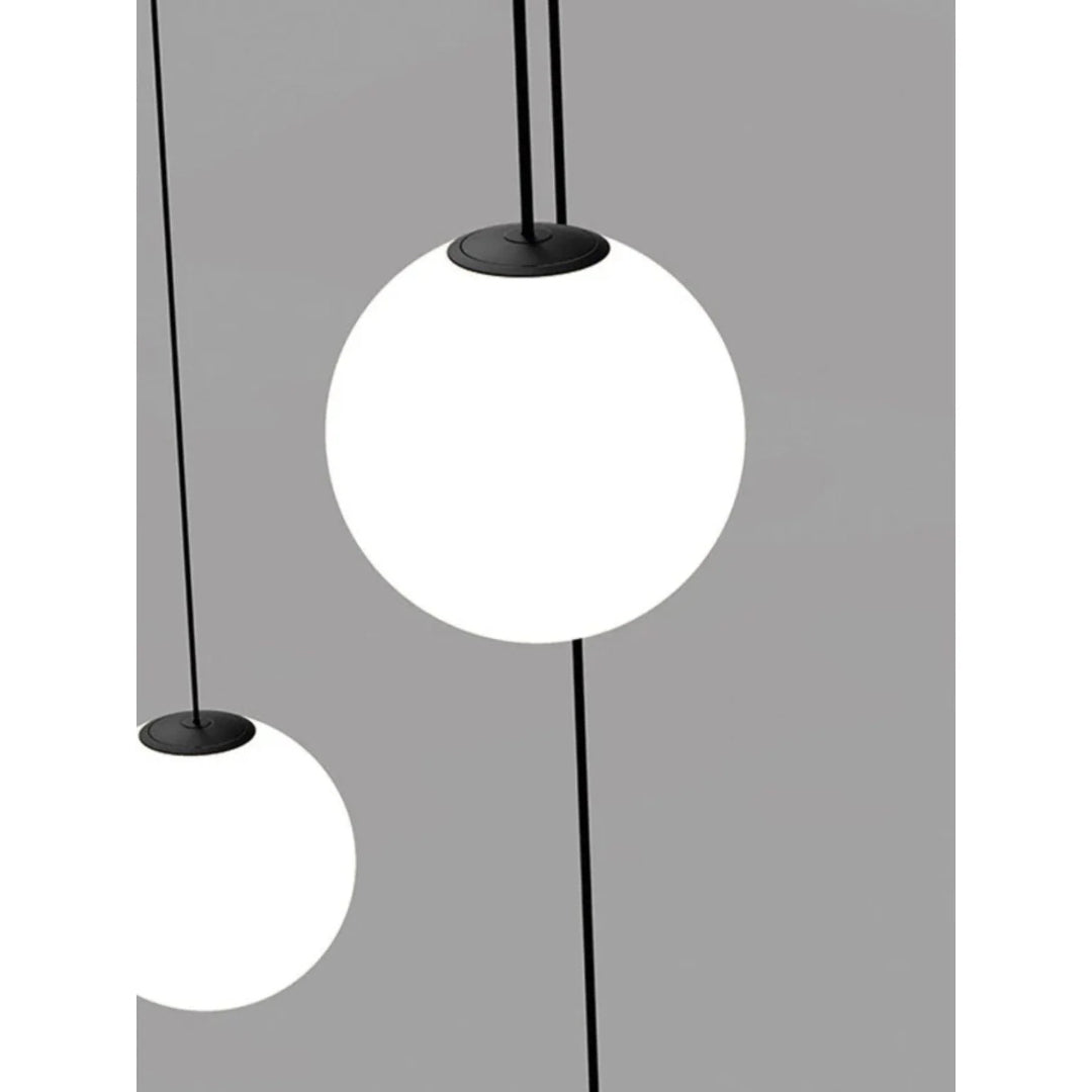 Minimalistische Ronde Glazen Hanglamp