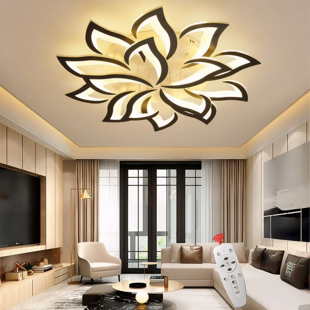 LED bloemen plafondlamp