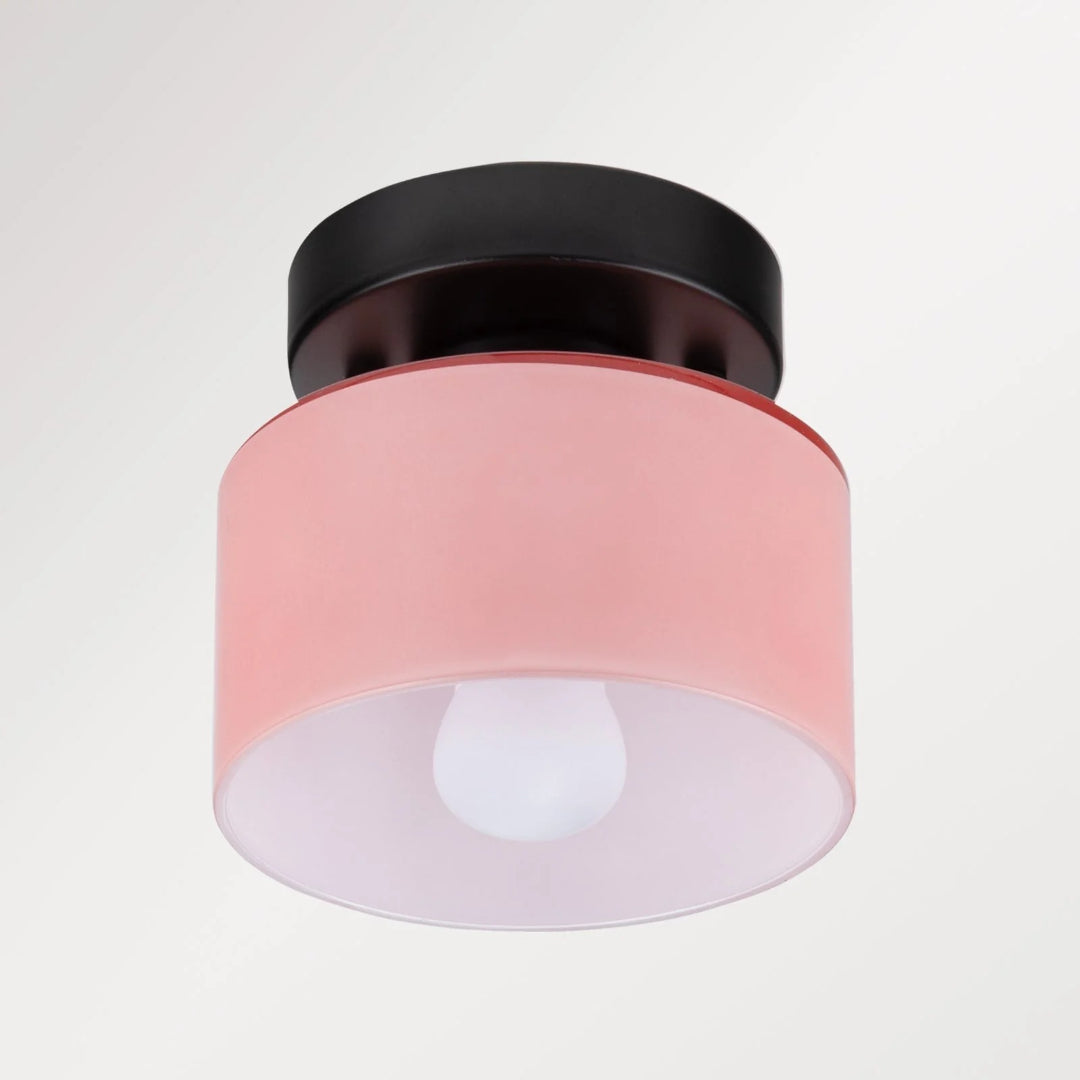 Vintage Stoffen Plafondlamp