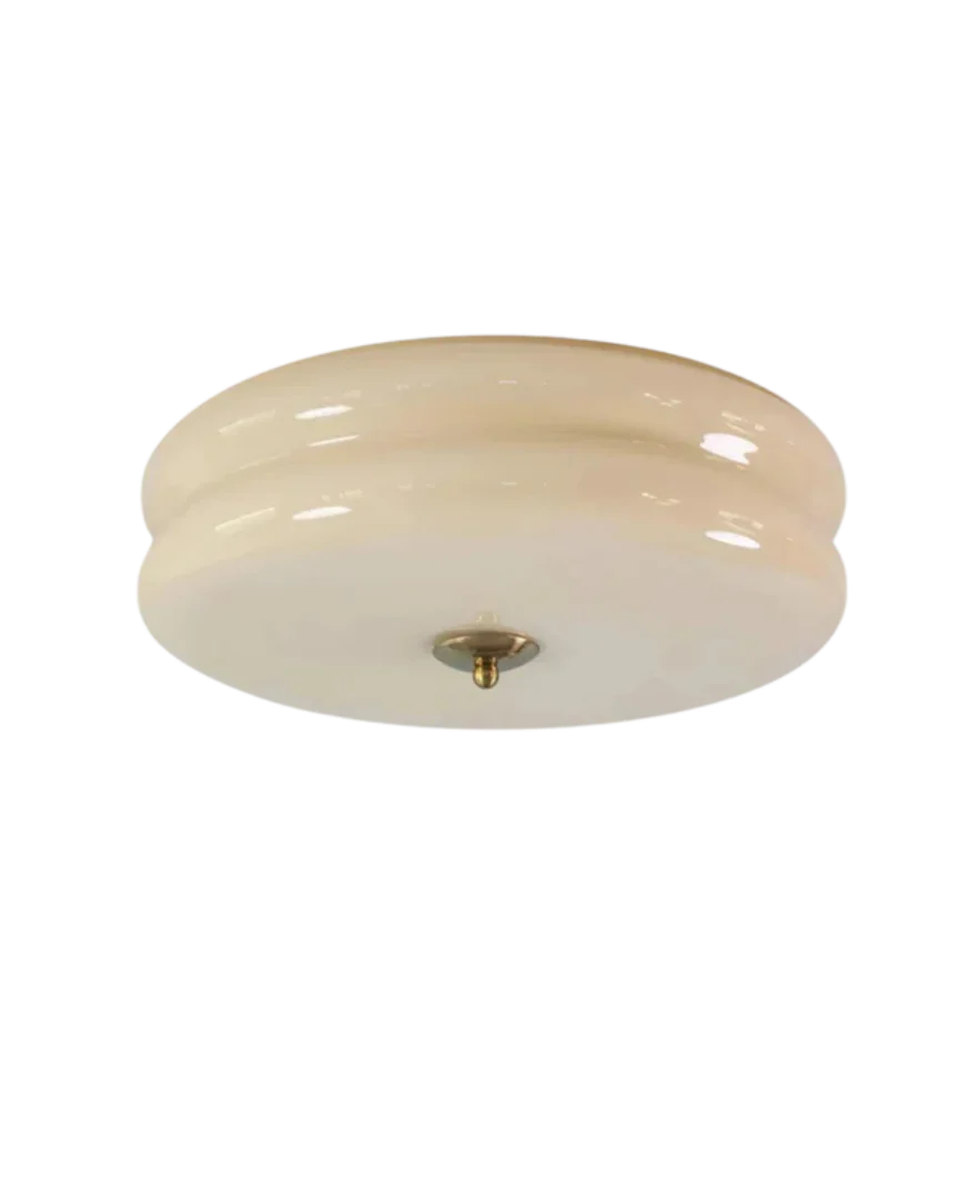 Vintage glazen plafondlamp