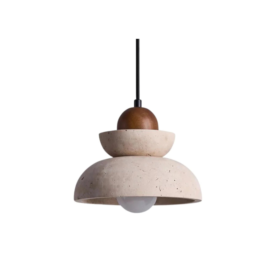 Travertin Stenen Hanglamp