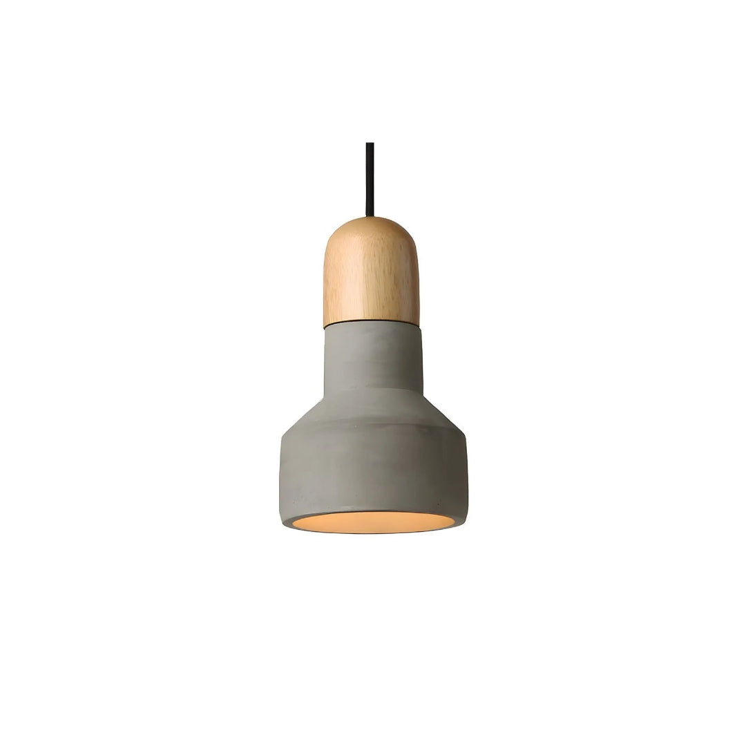 Industriële Houten Hanglamp