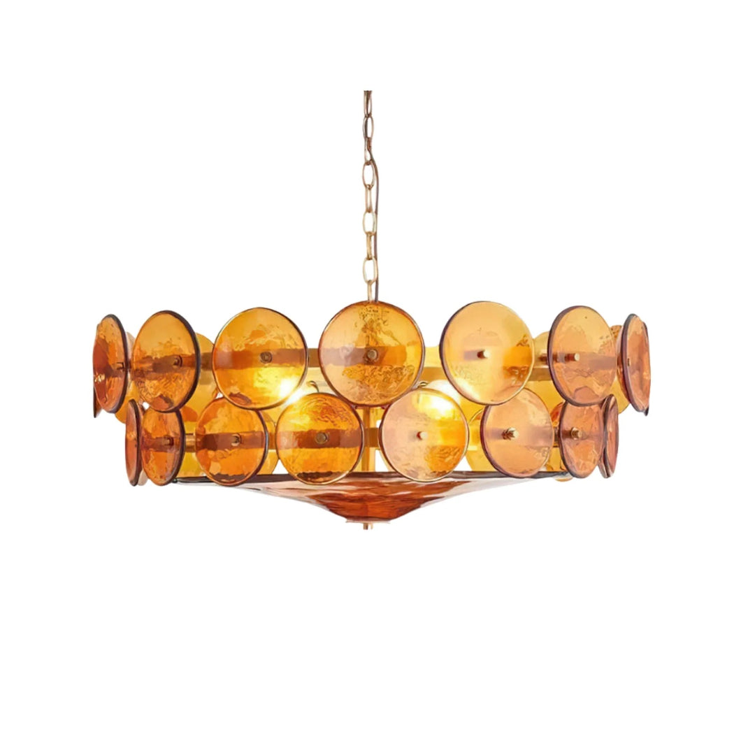 Retro Glazen Hanglamp