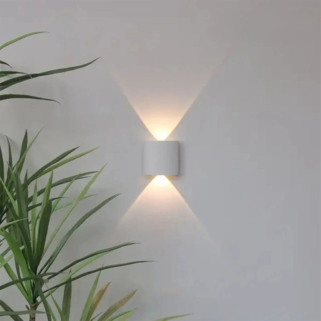 Minimalistische Metalen Wandlamp