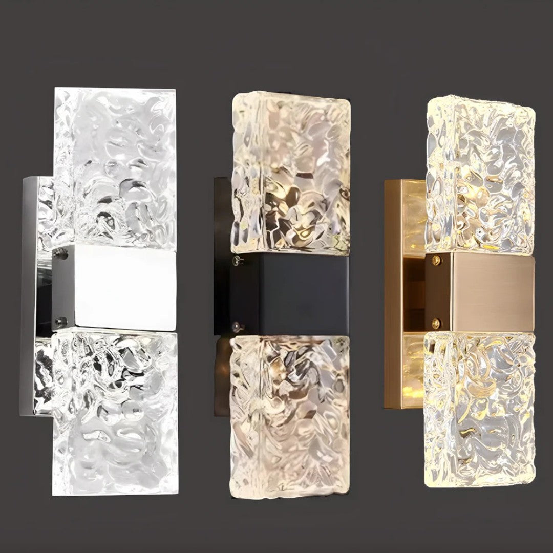 Eigentijdse Kristalglazen Wandlamp