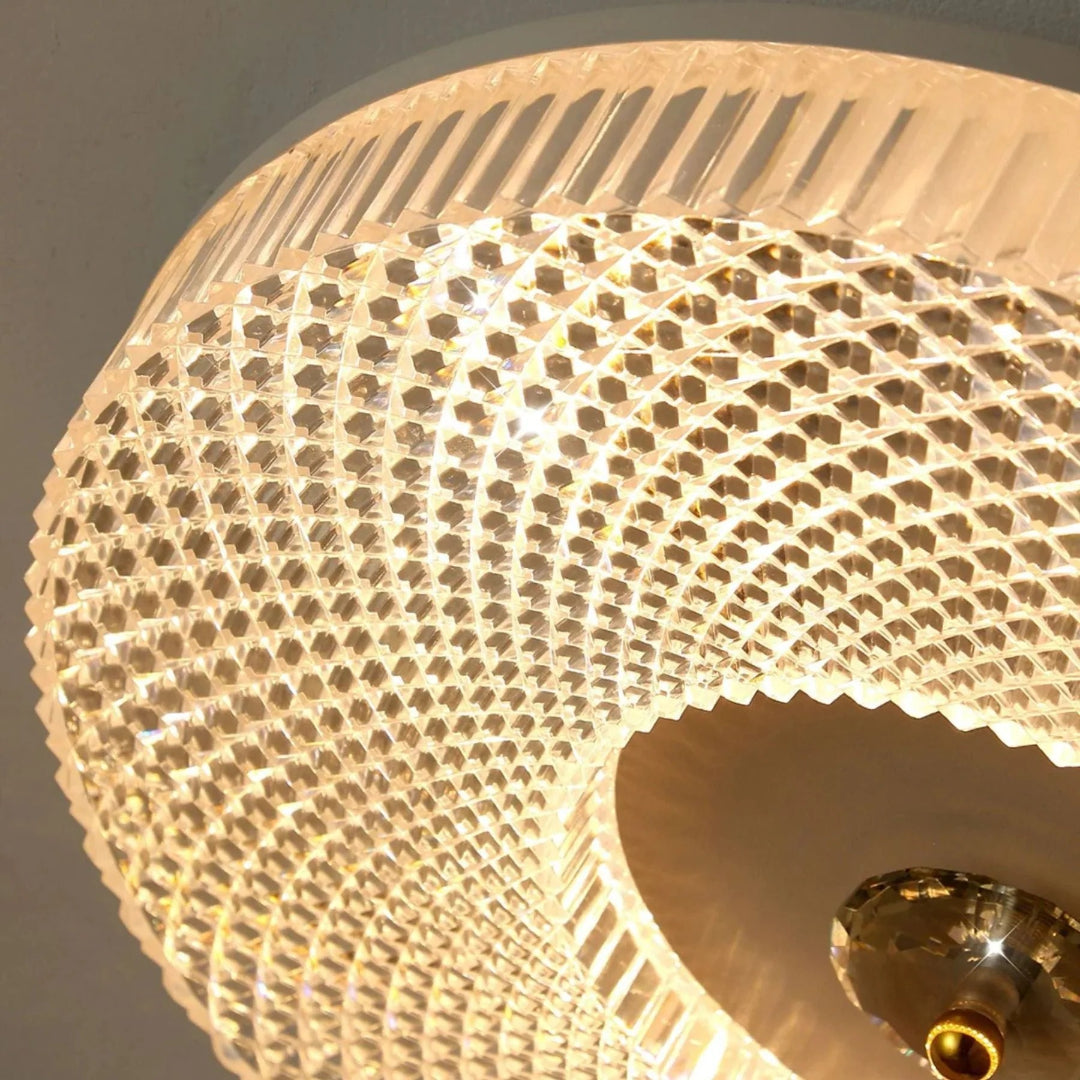 Kristallen Ronde Plafondlamp