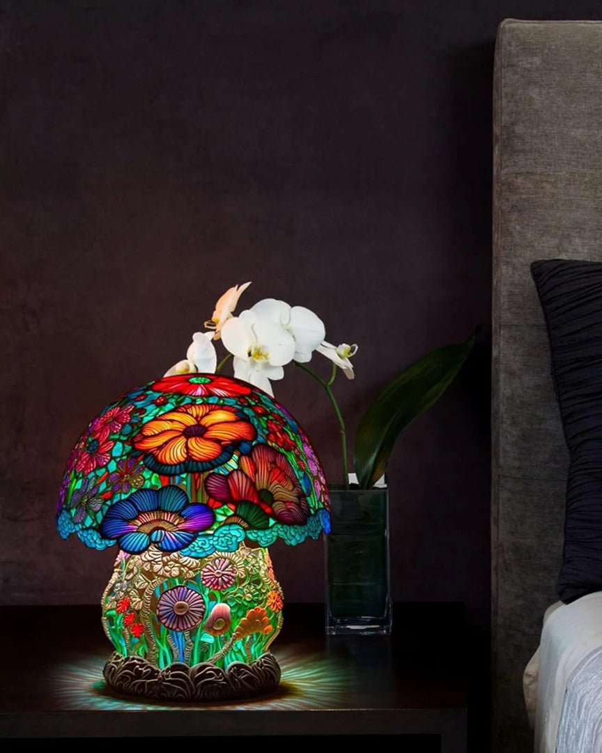 Bohemian hars tafellamp