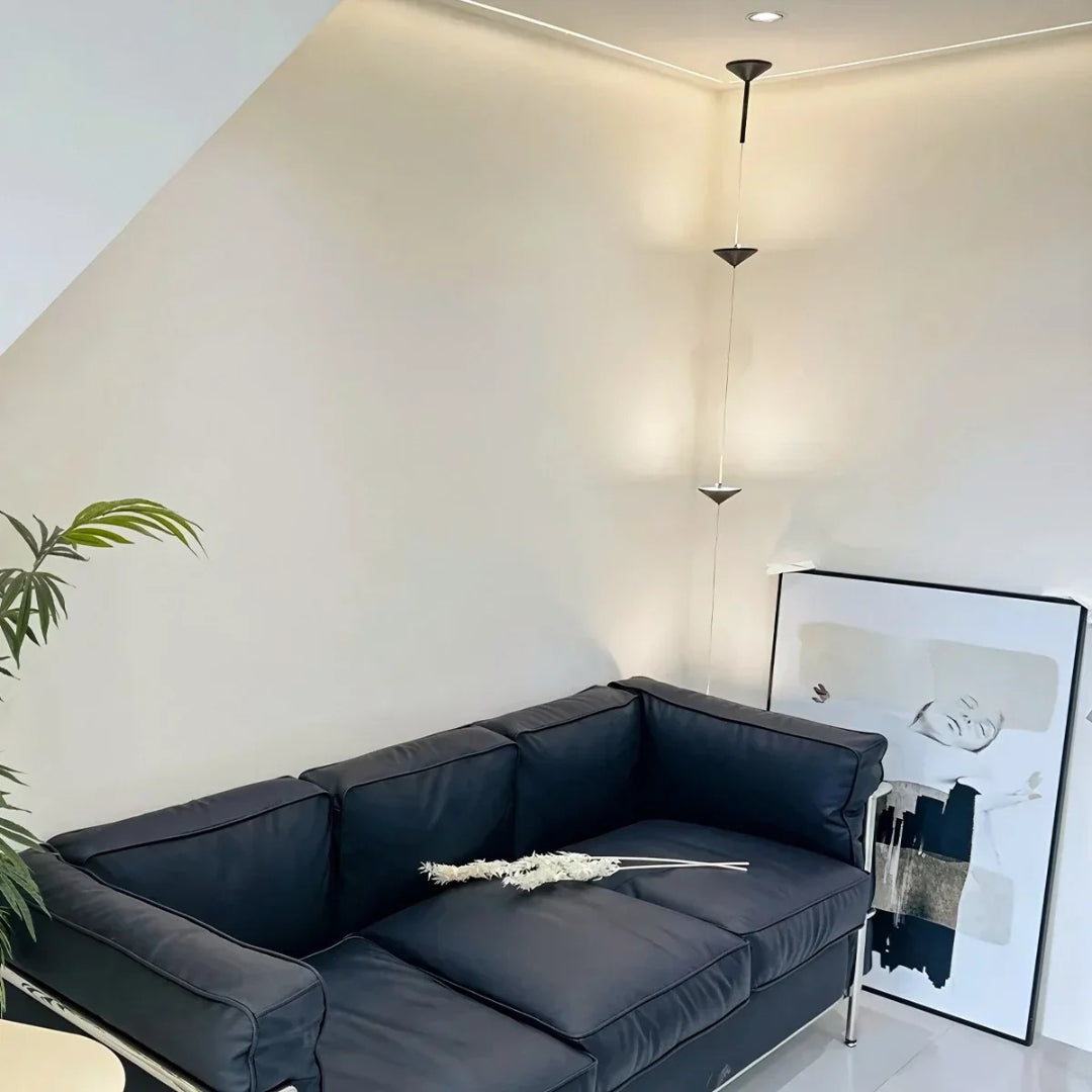 Verticale LED vloerlamp