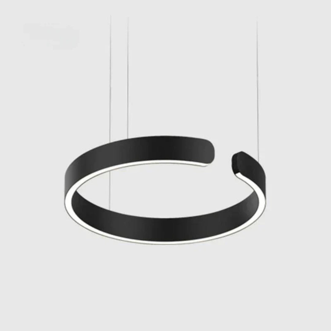 Cirkelvormige LED metalen hanglamp