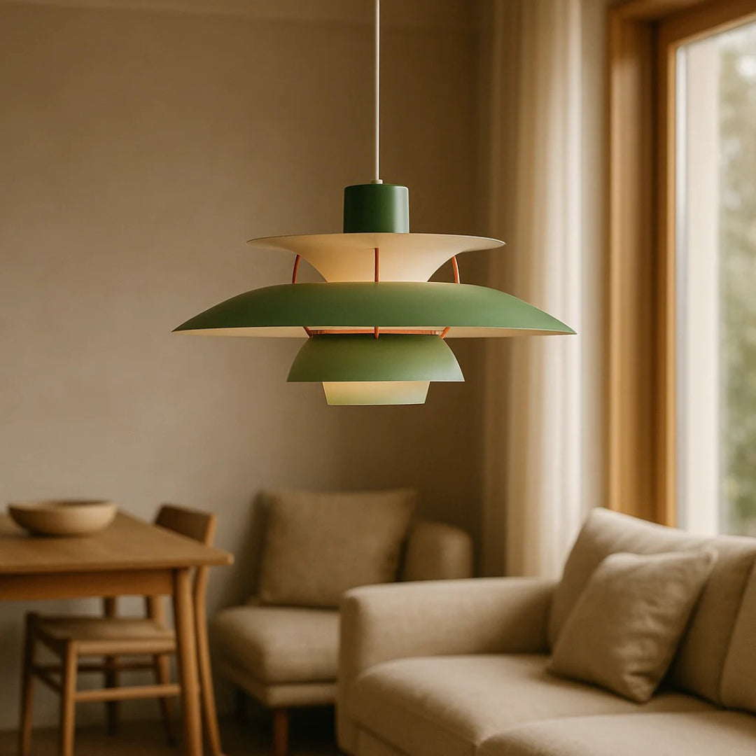 Hedendaagse Gelaagde Metalen Hanglamp
