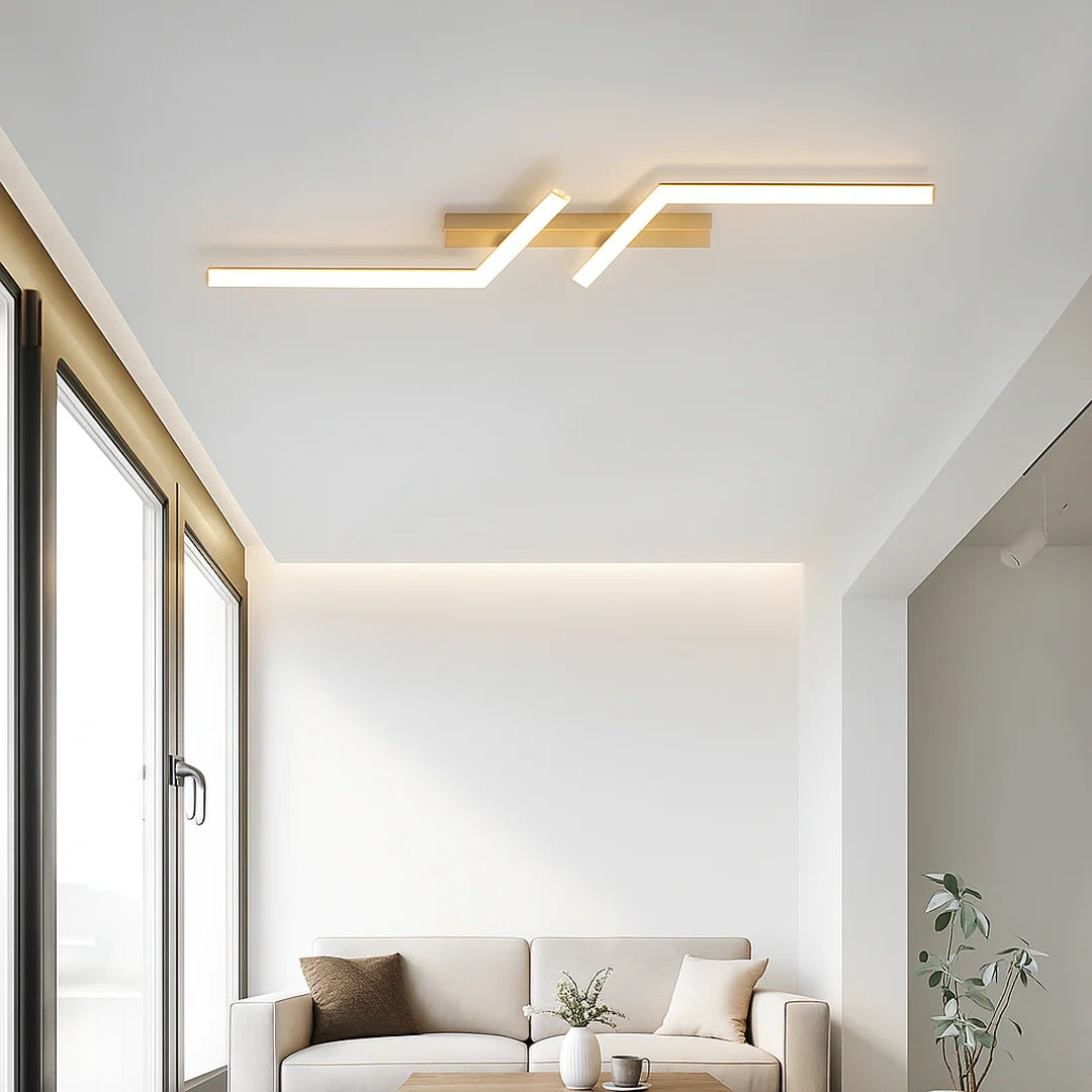 Minimalistische Lineaire Plafondlamp