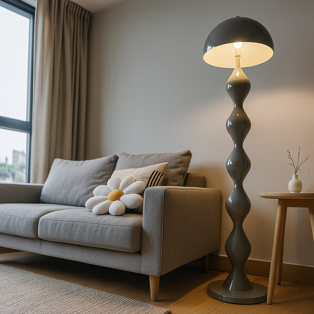 Scandinavische Gebogen Slimme Vloerlamp