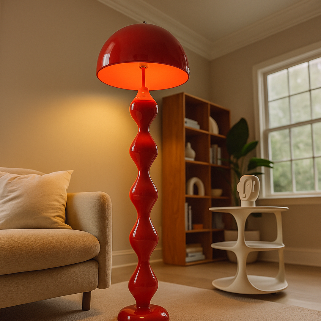 Scandinavische Gebogen Slimme Vloerlamp