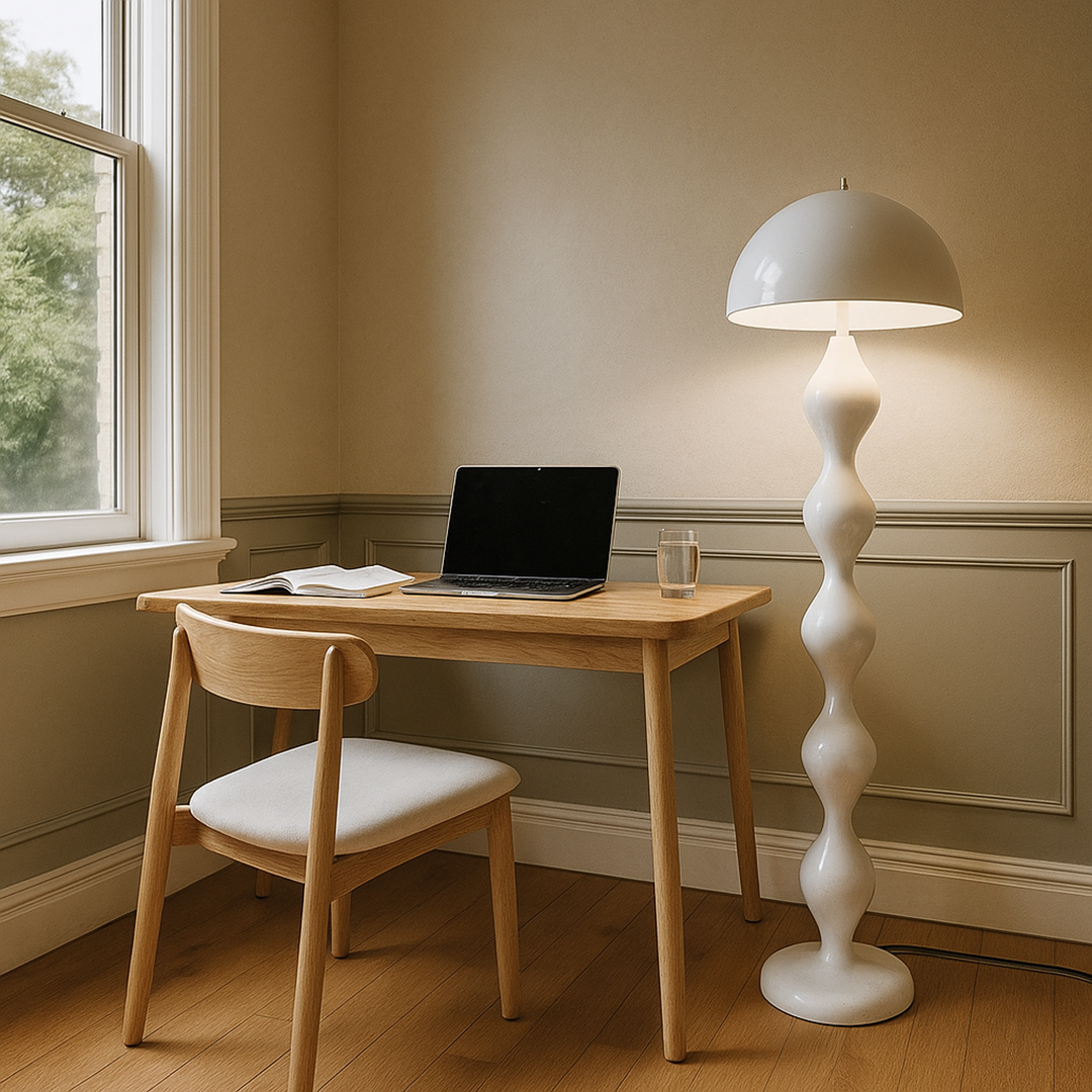 Scandinavische Gebogen Slimme Vloerlamp