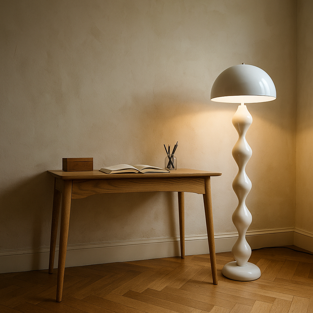 Scandinavische Gebogen Slimme Vloerlamp