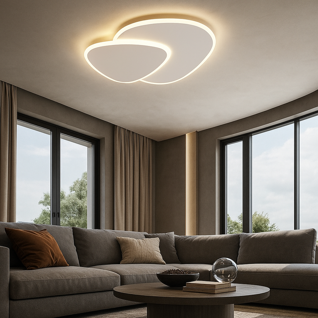 Minimalistische Asymmetrische LED Plafondlamp