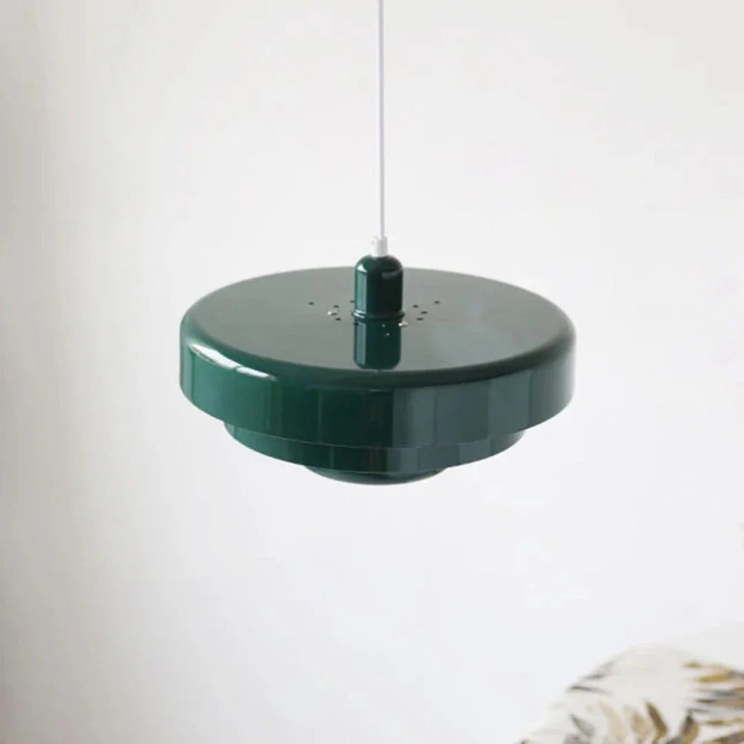 Gelaagde metalen hanglamp