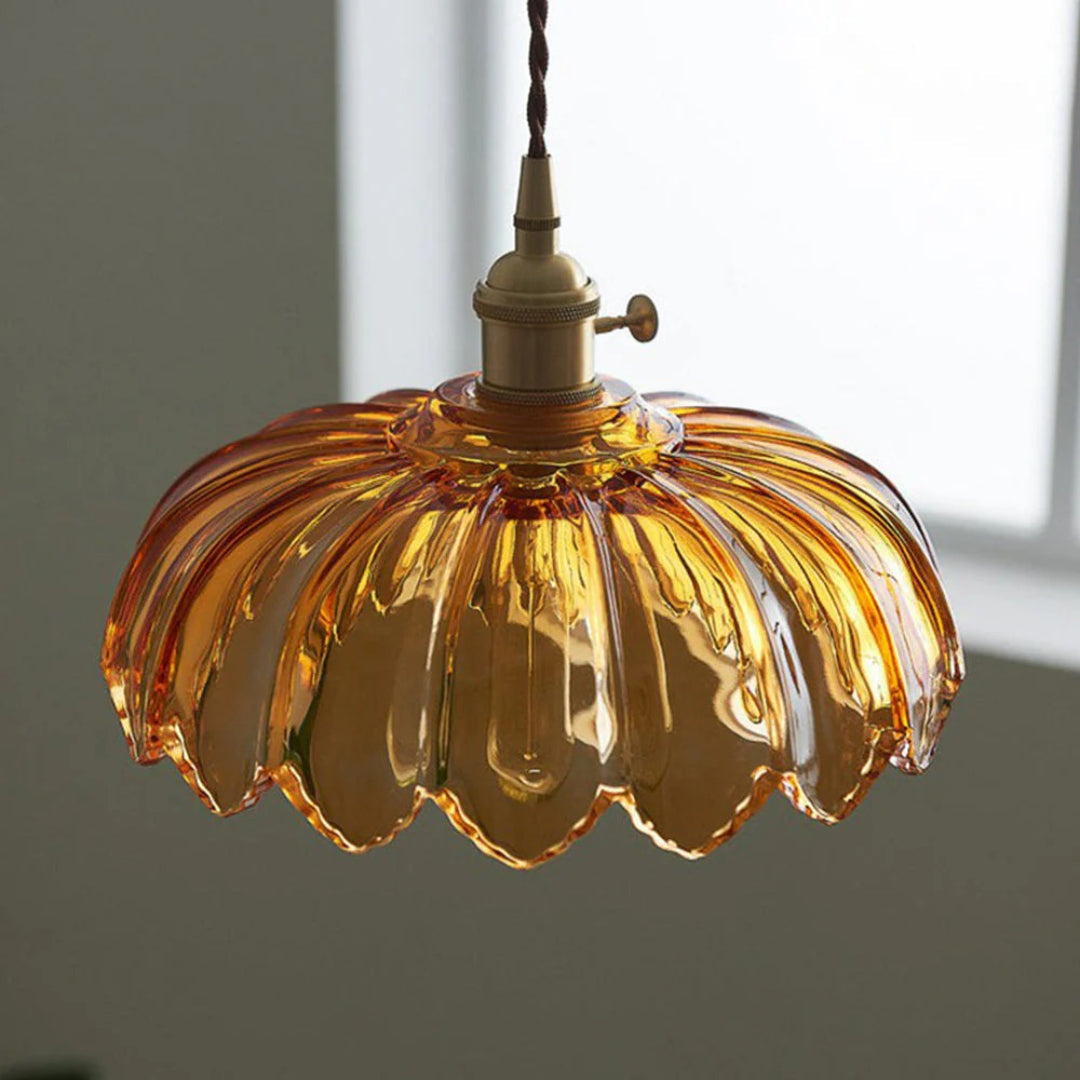 Retro Bloem Hanglamp