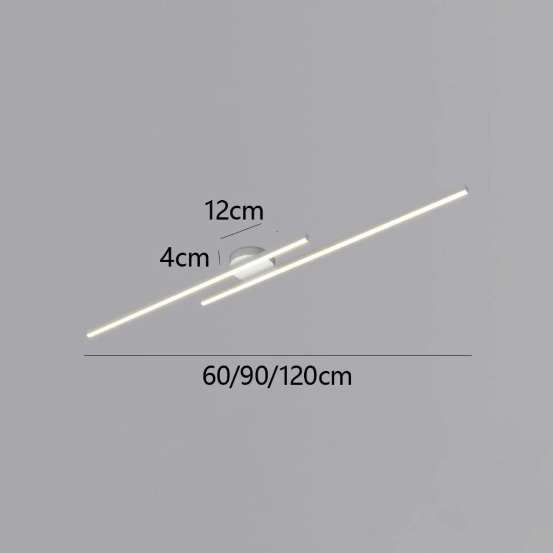 Moderne lineaire LED plafondlamp