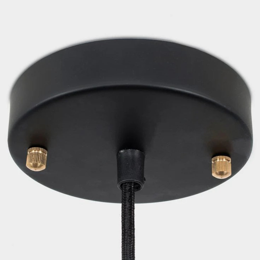 Industriële Glazen Hanglamp