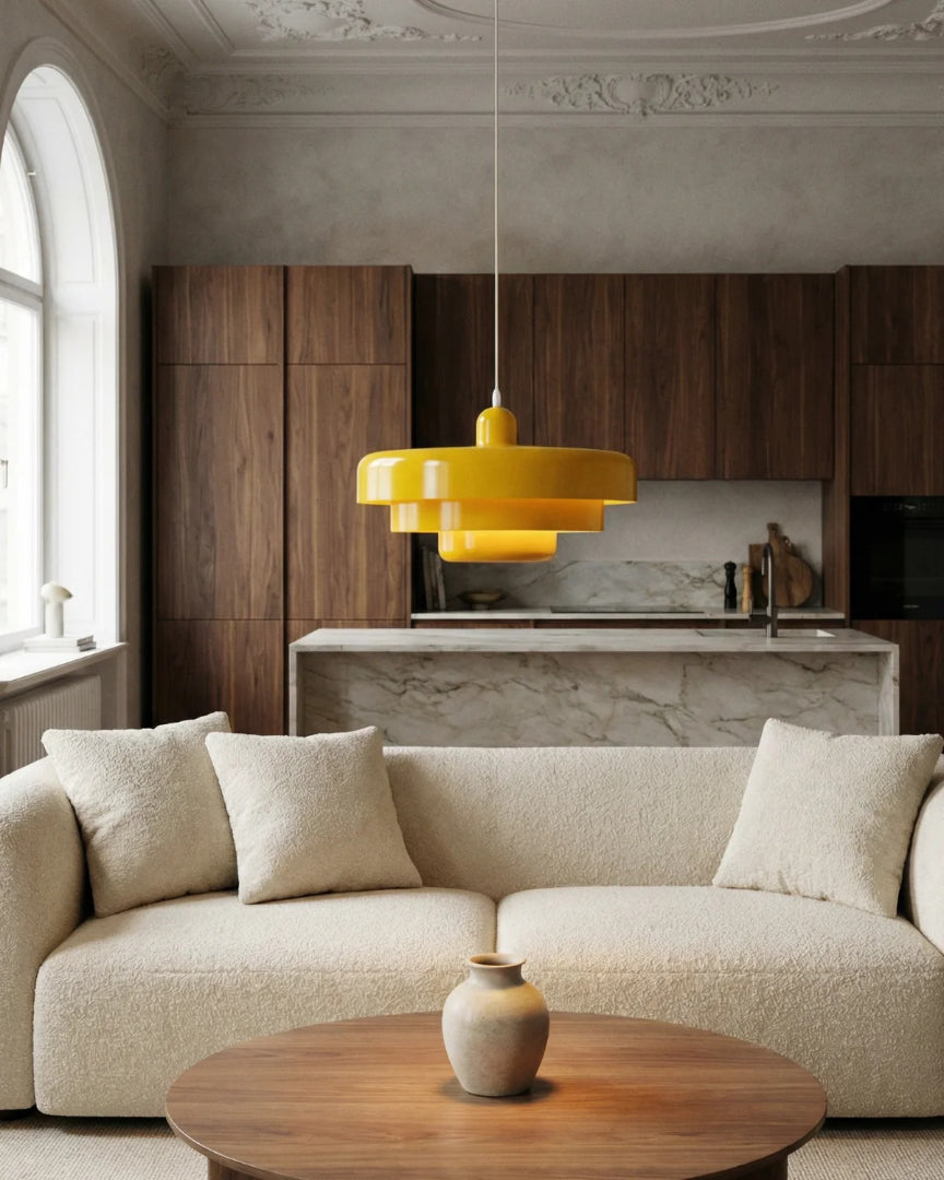 Retro metalen hanglamp