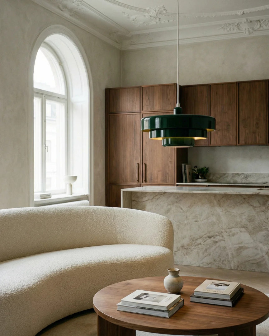 Retro metalen hanglamp