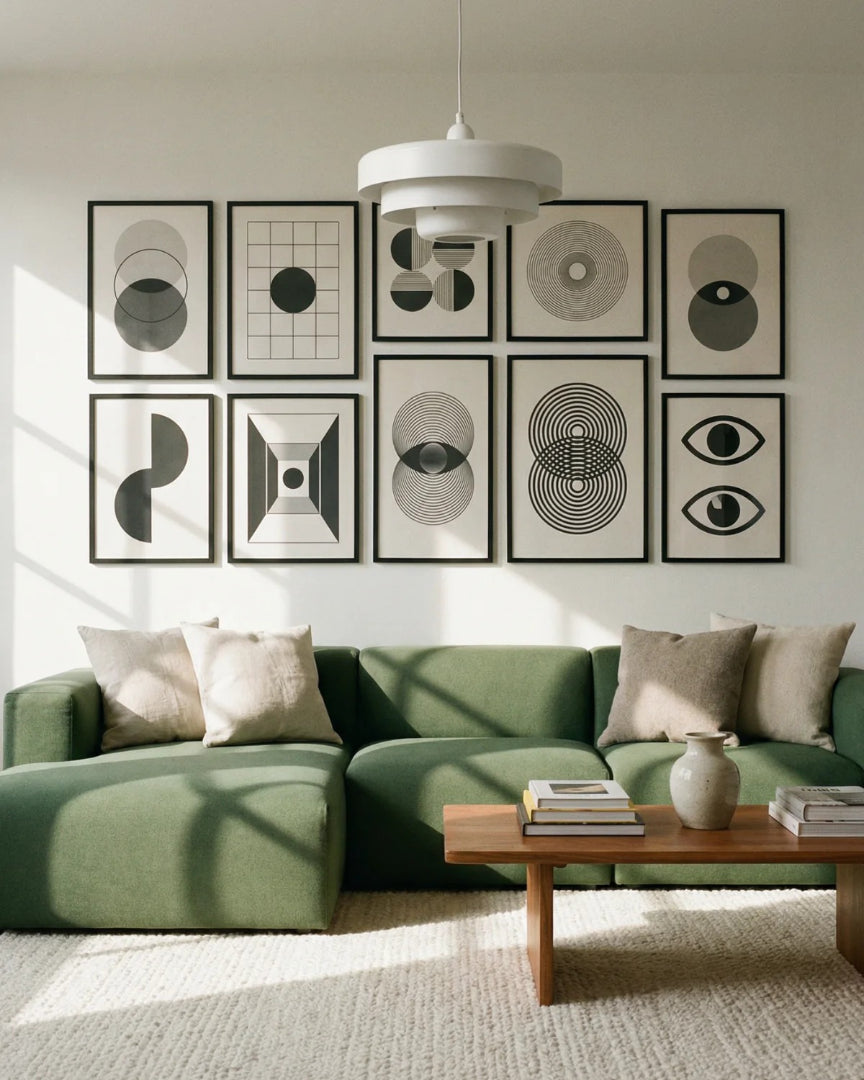 Retro metalen hanglamp