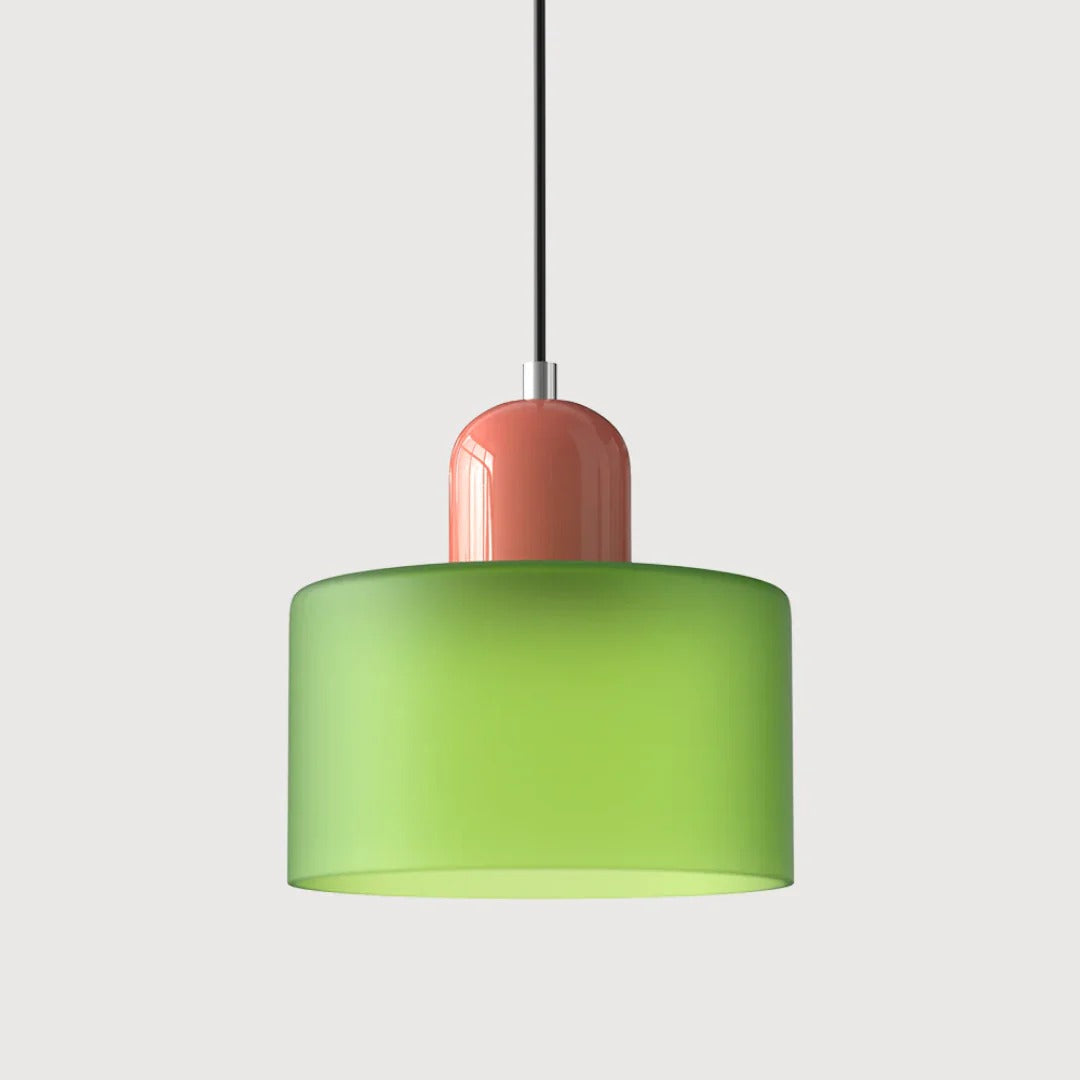 Nordische metalen retro hanglamp
