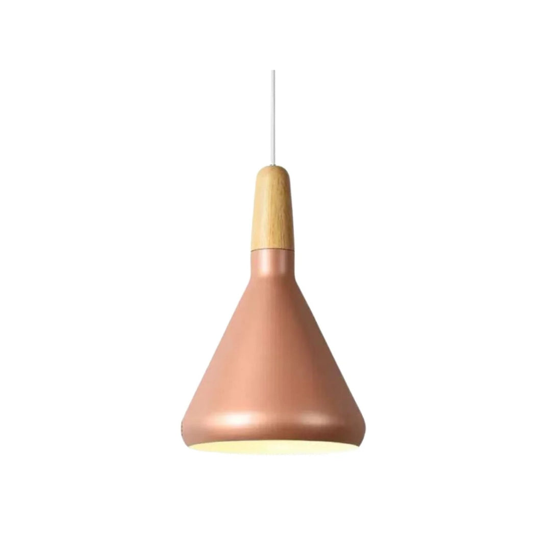 Scandinavische Houten Hanglamp