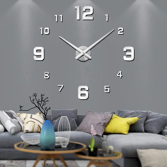 Moderne 3D wandklok