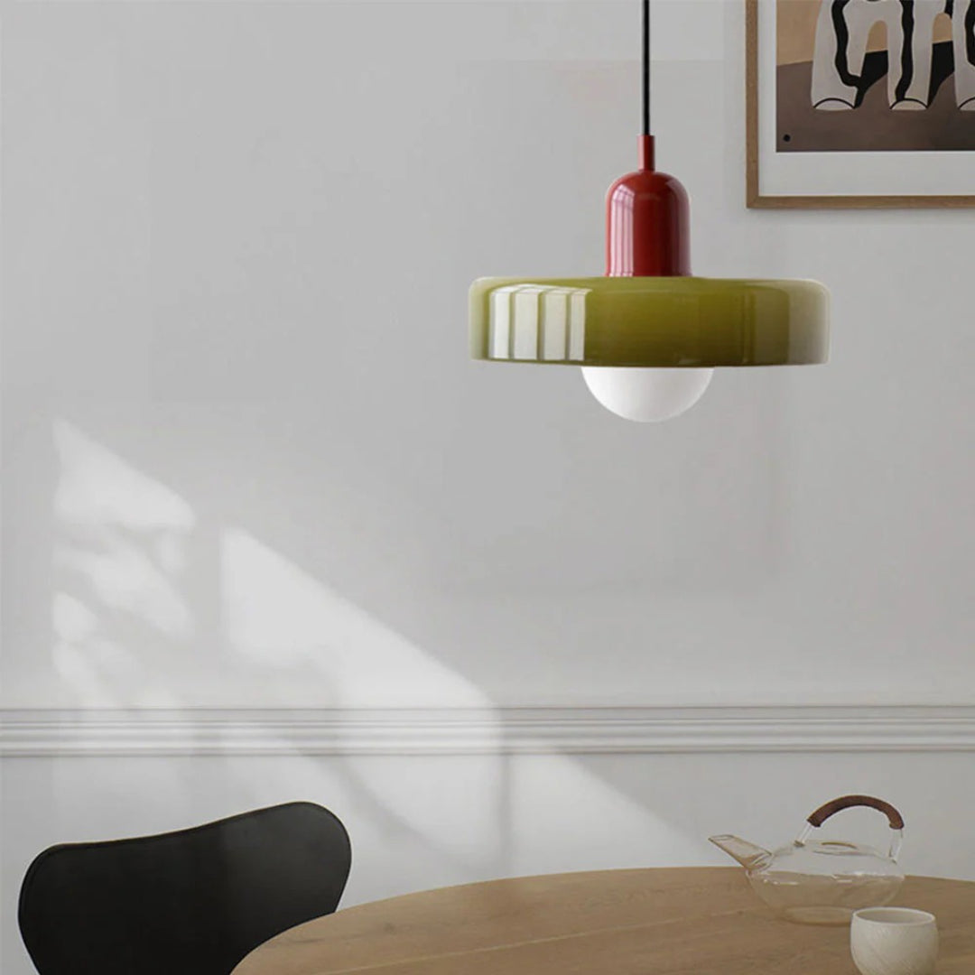 Retro metalen hanglamp