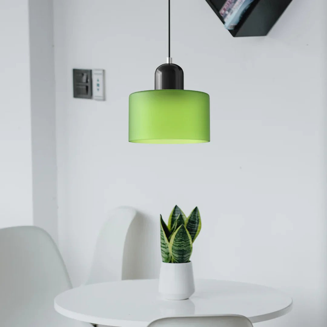 Nordische metalen retro hanglamp
