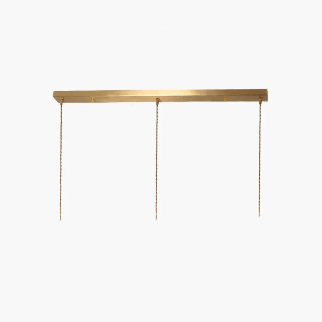 Geribbelde glazen hanglamp
