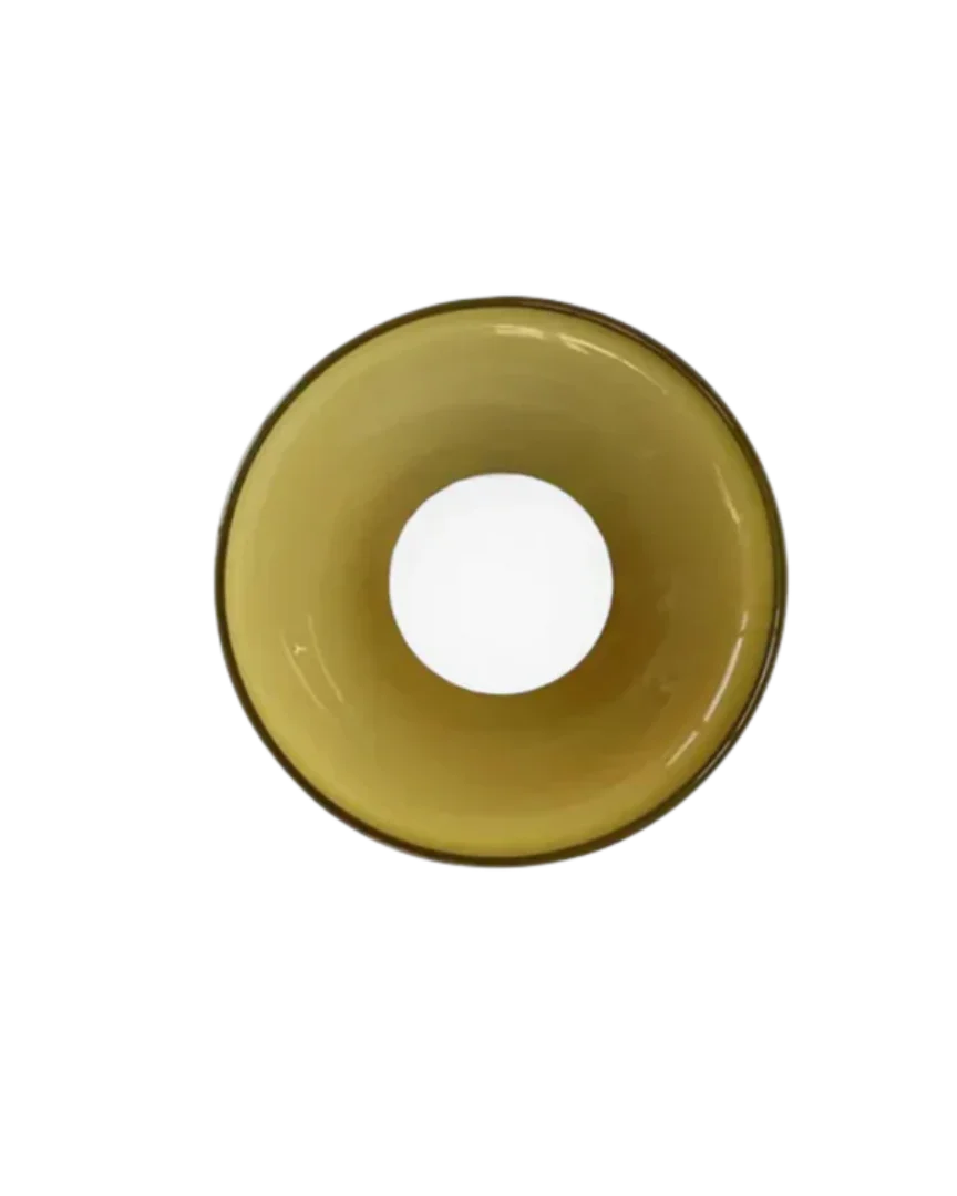 Minimalistische glazen wandlamp