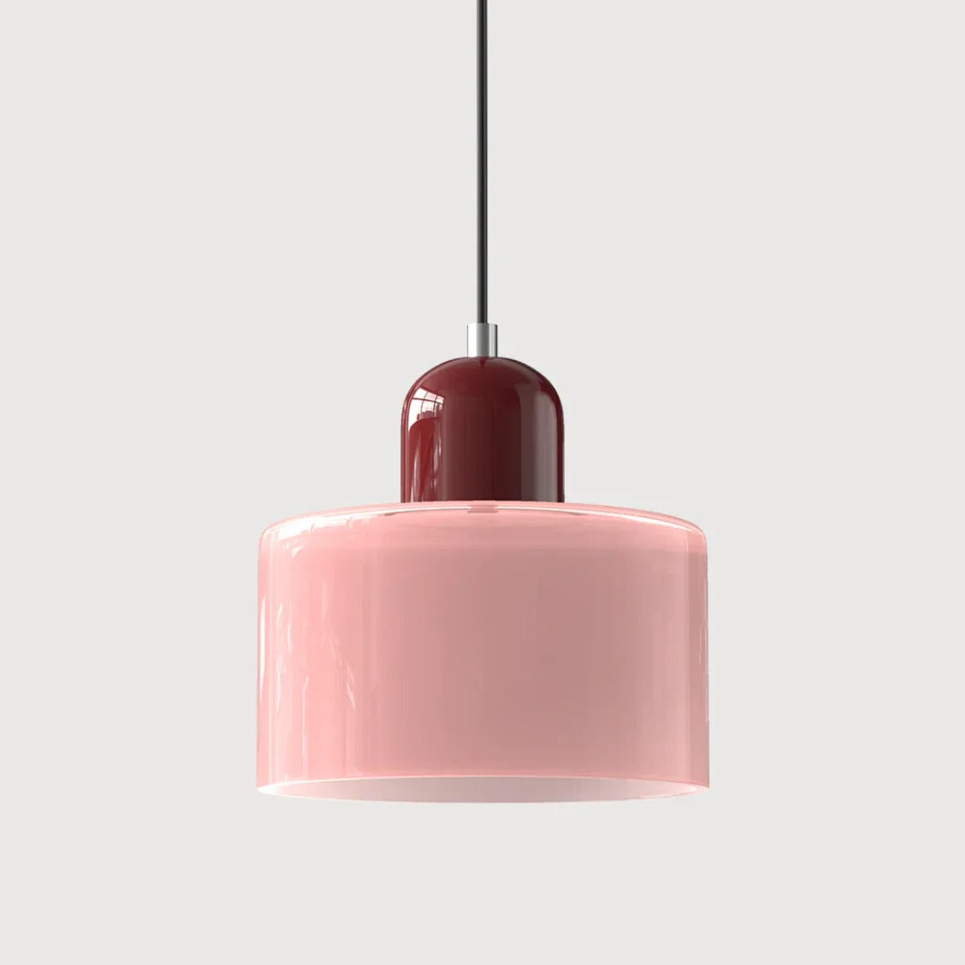 Nordische metalen retro hanglamp