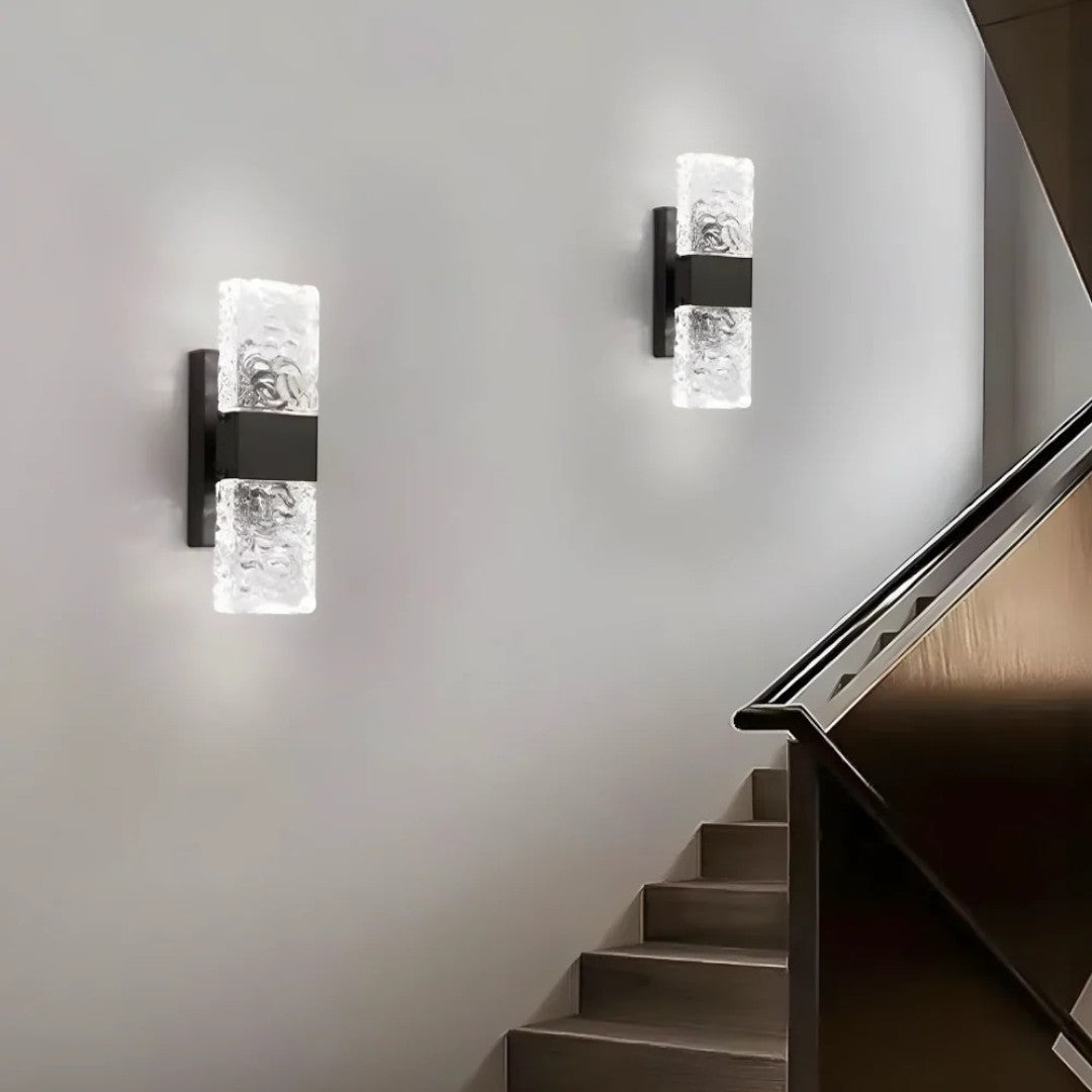 Eigentijdse Kristalglazen Wandlamp