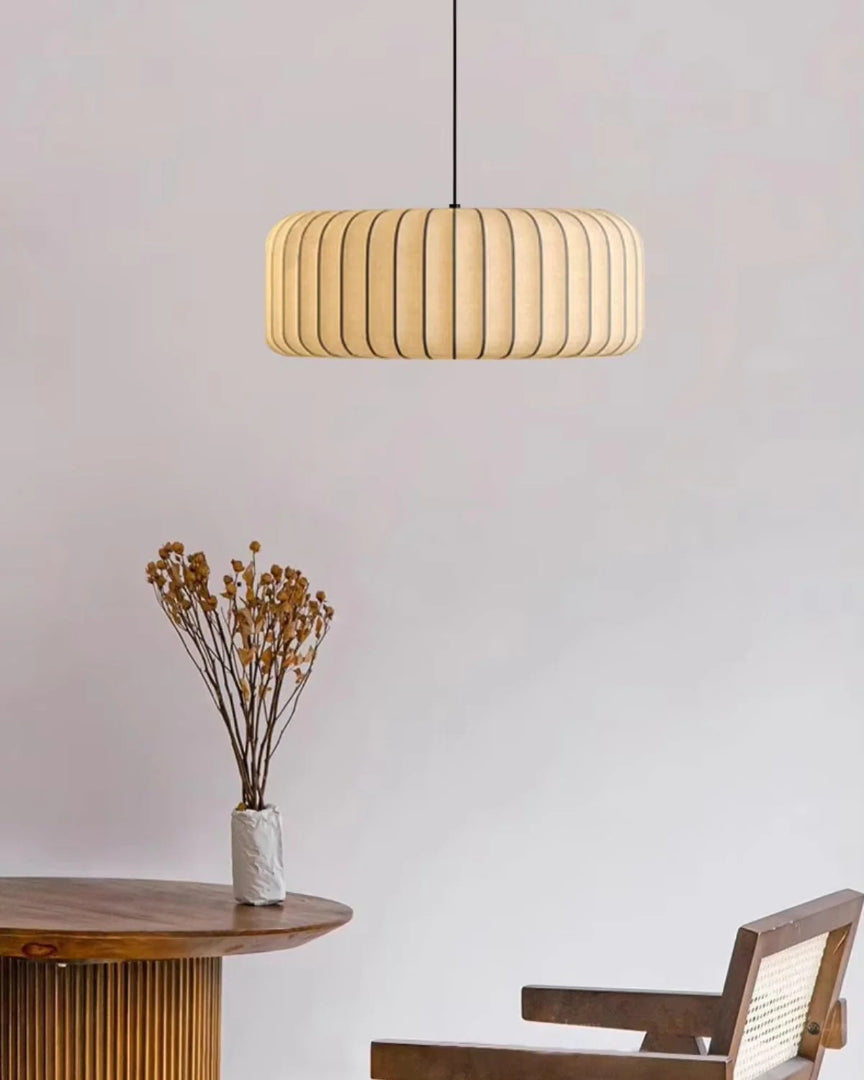 Scandinavische stoffen hanglamp