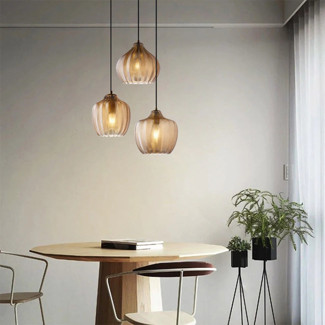 Geweven Glazen Hanglamp